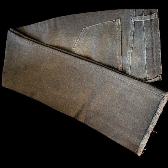 NWT Free People size 28 Black raw hem - Picture 14 of 14